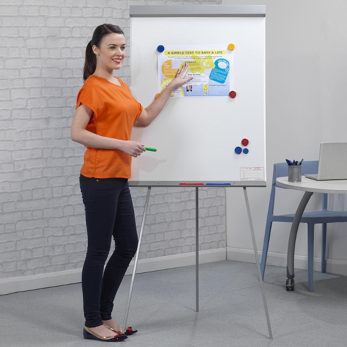 Basic A1 Magnetic Flipchart Easel