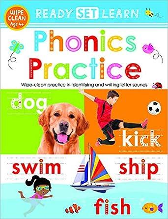 READY SET LEARN WORKBOOKS: PHONICS PRACTICE