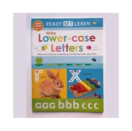READY SET LEARN WORKBOOKS : WRITE LOWER-CASE LETTERS
