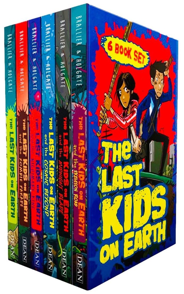 Last Kids On Earth 6 Books Collection Set by Max Brallier - Last Kids On Earth, Zombie Parade, Nightmare King, Cosmic Beyond, Midnight Blade & More