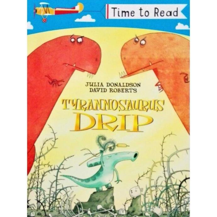 Early Reader - Time To Read - Tyrannosaurus Drip
