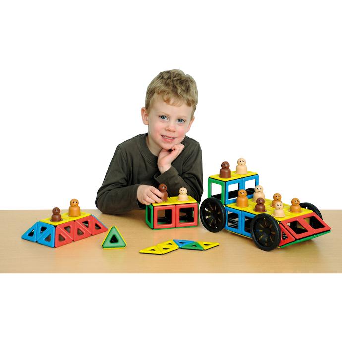 Polydron Magnetic Drivers Construction Set