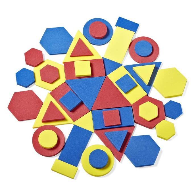 ATTRIBUTE BLOCKS Foam 60-piece