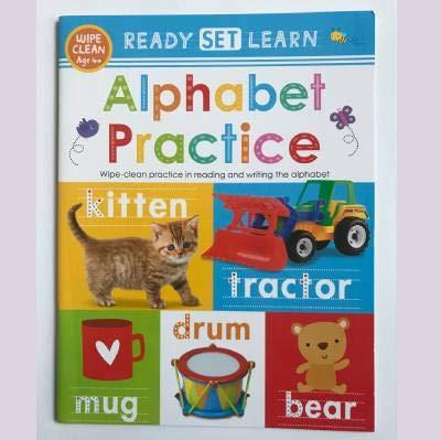 READY SET LEARN WORKBOOKS: ALPHABET PRACTICE