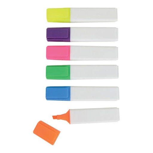 Budget Essentials Highlighters 6pk