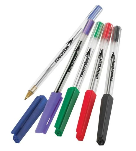 Consortium S2 Ballpoint Pens  Blue