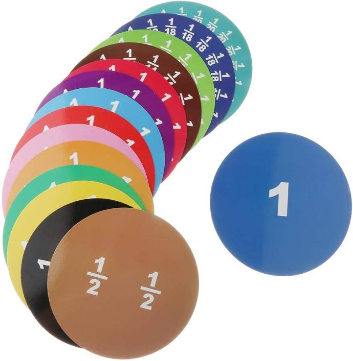 Fraction circles knowledge tower