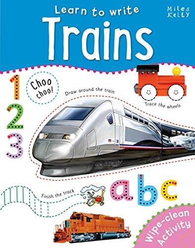 LEARN TO WRITE - TRAINS